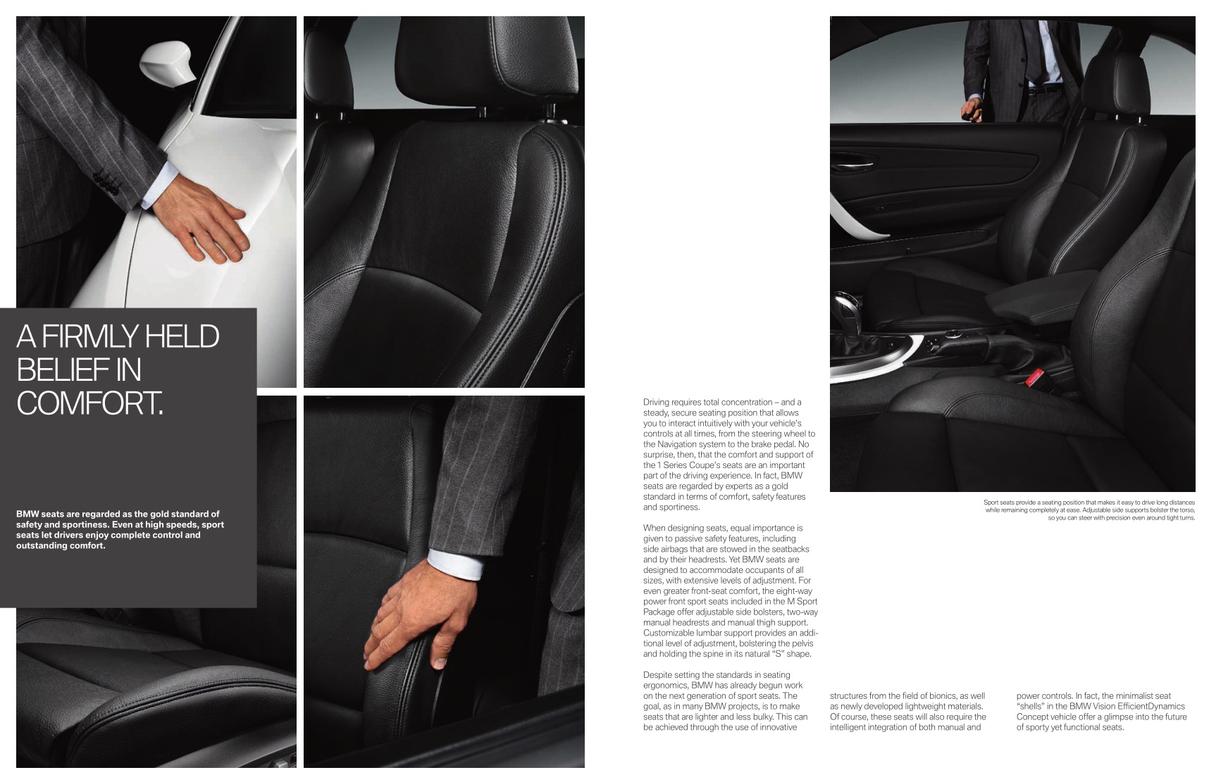 2012 BMW 1-Series Coupe Brochure Page 17